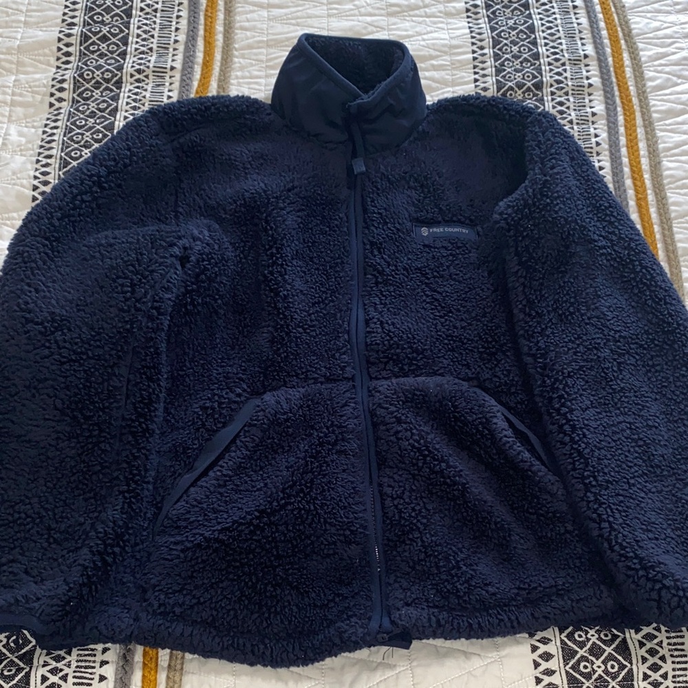 Free Country Dark Blue Kids Puffer Jacket